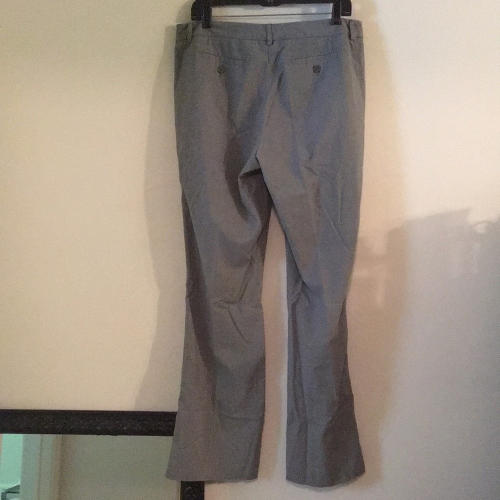Gray Pinstripe Dress Pants - Picture 2 of 2